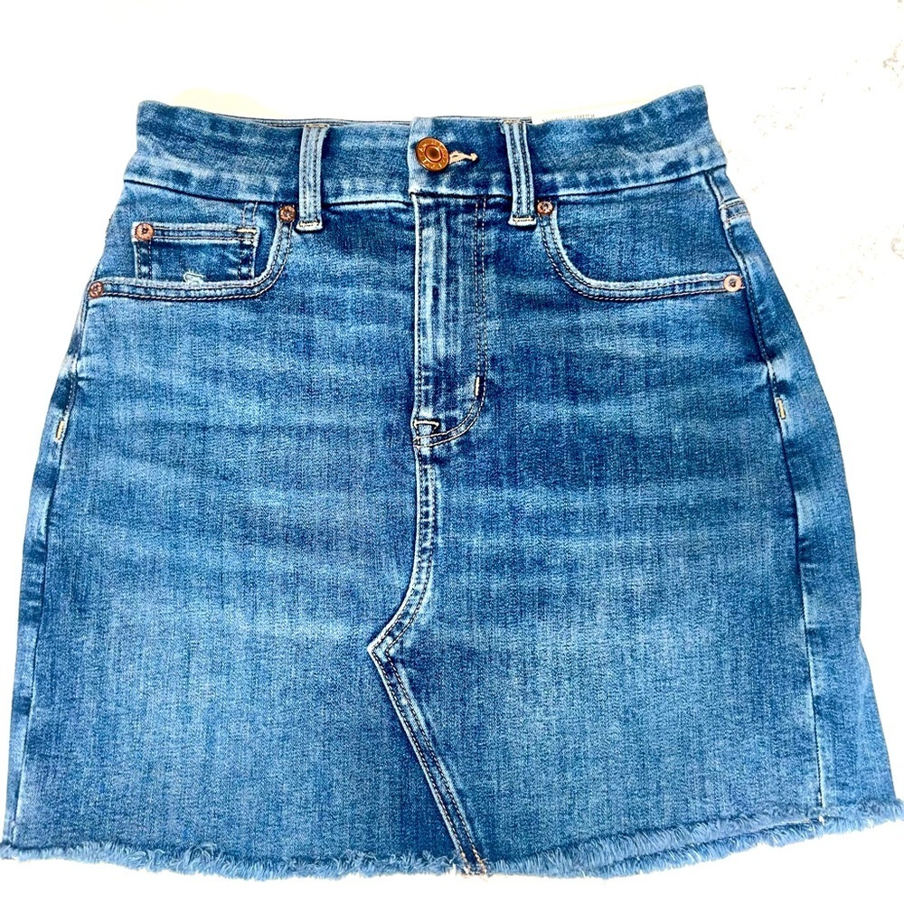 💲⭐️💲NEW! American Eagle Denim Mini Skirt (Curvy) Sz:2
